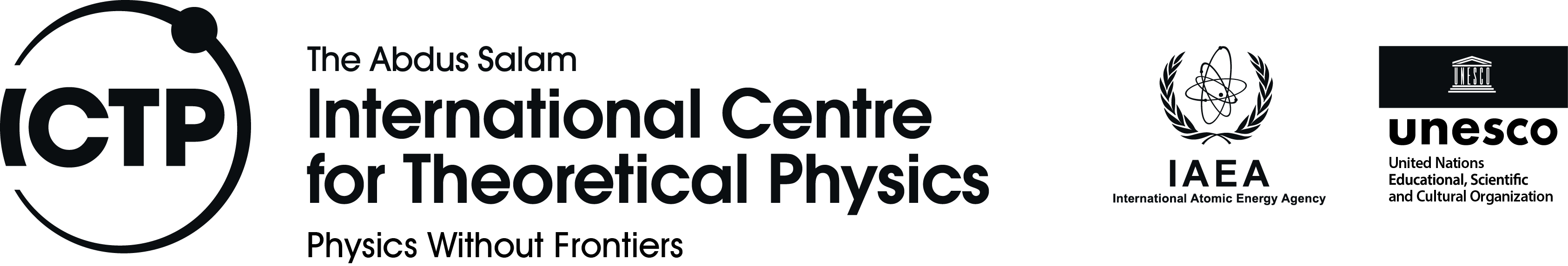 ICTP Physics Without Frontiers logo